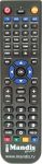 Replacement remote control for CT-9199 (23120673)