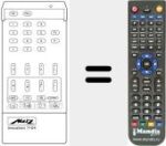 Replacement remote control for MECATRON 7105
