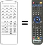 Replacement remote control Metz RC700A