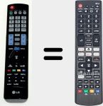 Universal remote control Universal TV LG