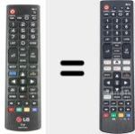 Universal remote control Universal TV LG
