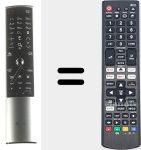 Universal remote control Universal TV LG