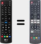 Universal remote control Universal TV LG