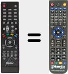 Replacement remote control for HEAD DIGITAL