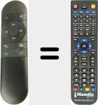 Replacement remote control for BRC0221109/01 (30076474)
