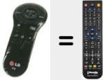 Replacement remote control for AKB73775906