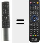 Replacement remote control for AN-MR700 (AKB74935301)