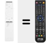 Replacement remote control for BN59-01288A