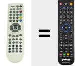 Replacement remote control for RC1900 (30065008)