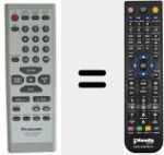 Replacement remote control for EUR7711020