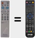 Replacement remote control for 07660ML010