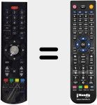 Replacement remote control for 30057573