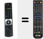 Replacement remote control for 30077345