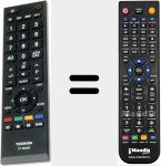 Replacement remote control for CT-90326 (75041633)