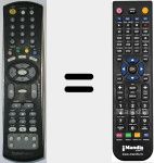 Replacement remote control for Homecast003
