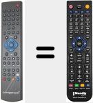 Replacement remote control for COM20901