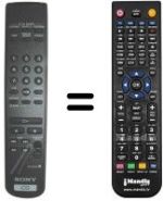 Mando a distancia equivalente RM-DX740
