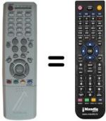 Mando a distancia equivalente Samsung LE26A41BX/XEC
