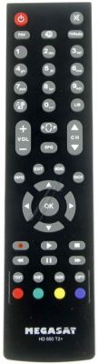 Original remote control MEGASAT HD 625 T2+ (23386218)