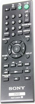 Original remote control SONY RMT-D197P (A2072759A) Original remote control SONY RMT-D197P (A2072759A)