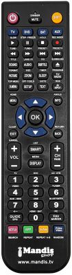 Mando a distancia equivalente Samsung HVS57505 Mando a distancia equivalente Samsung HVS57505