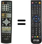 Replacement remote control Onkyo HTR 940