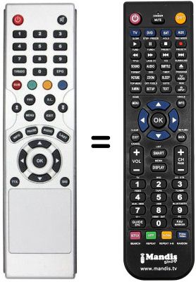 Mando a distancia equivalente TELEWIRE 3403M