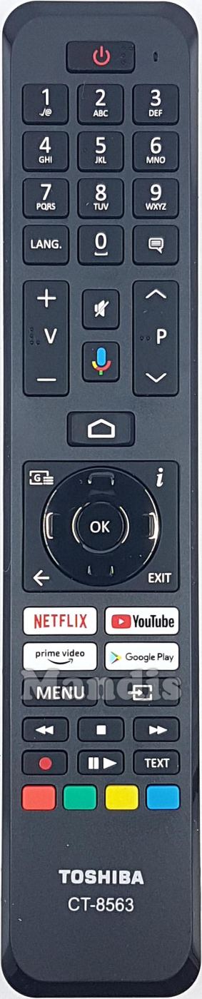 mando a distancia tv toshiba ct-841 para modelo - Compra venta en  todocoleccion