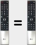 Original remote control ANMR700 (AKB75455601)