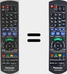 Original remote control HDD Recorder IR6 (N2QAYB000914)
