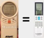 Comandament a distància universal Aircoplus (42530)