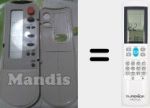 Comandament a distància universal Aircoplus (42530)