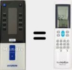 Universal remote control Aircoplus (42530)