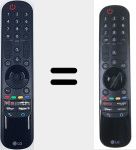 Original remote control AKB76036204