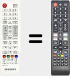 Comandament a distància universal Universal TV Samsung