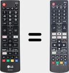 Comandament a distància universal Universal TV LG
