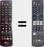Mando a distancia universal Universal TV LG