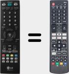 Comandament a distància universal Universal TV LG