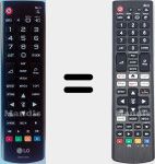 Mando a distancia universal Universal TV LG