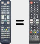 Mando a distancia universal Universal TV Samsung