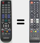 Comandament a distància universal Universal TV Samsung