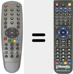 Replacement remote control for 060530