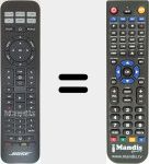 Replacement remote control for Bose Universal Remote (CINEMATE-15)