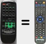 Replacement remote control for EUR644344