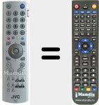 Replacement remote control for RMC18211C