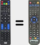 Replacement remote control for K50DLY8US