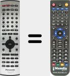 Replacement remote control for EUR7623010