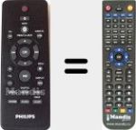 Replacement remote control for 996510063524