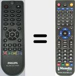 Replacement remote control for 996510053347
