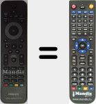 Replacement remote control for 996510047053